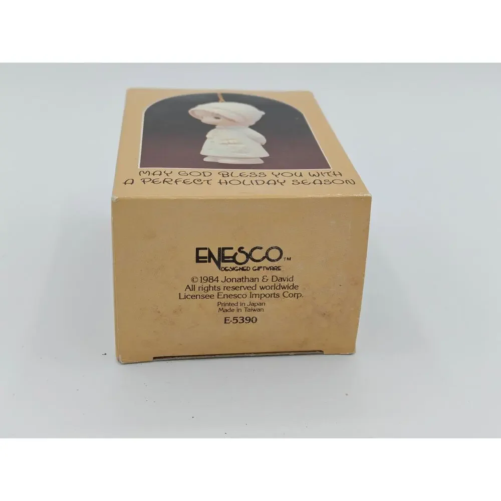 Precious Moments E 5390 May God Bless You Perfect Holiday Season Enesco 1984
